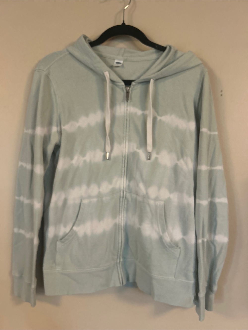 Old Navy Sage Tie-Dye Zip Hoodie - women’s